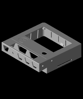 Anzeige Halter Unterstützung Box Ender 5 di 3d print model - Mito3D