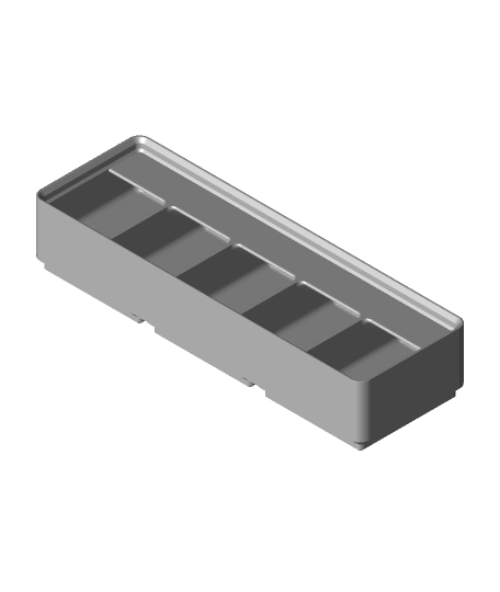 divisore scatola 3x1x3 5 compartmentstl 3D print model - Mito3D