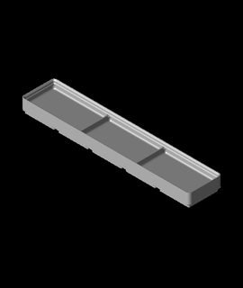 bölen Kutu 5x1x2 3 compartmentstl 3d print model - Mito3D