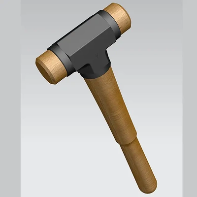 diy dead-blow hammer - 3d by mazay on thangs 3d print model - Mito3D