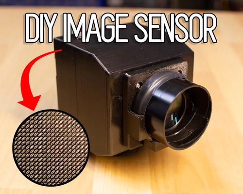 diy numérique caméra images capteur 3d by seanhodgins 3d print model - Mito3D