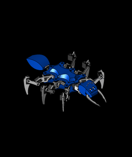 diy hexapod ant robotstep 3d print model - Mito3D