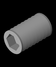 diy panel pipe endcap nut bol 3d model thangs 3d print model - Mito3D