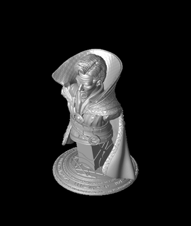 doctor strange bust support free 3d model thangs 3d print model - Mito3D