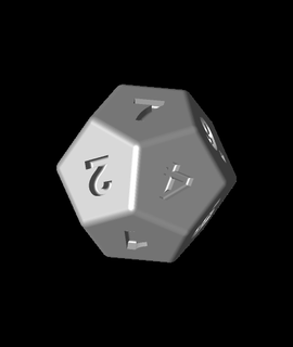 dodecahedron dicestl 3d model thangs 3d print model - Mito3D