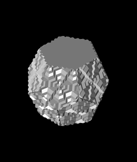 dodecahex ripple vase cbobo2uco 3d print model - Mito3D