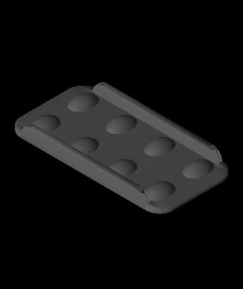 doll sized cookie mold pan 3d model elijahc thangs 3d print model - Mito3D