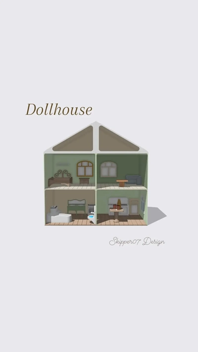 dollhouse - 3d by skipper07 on thangs 3d print model - Mito3D