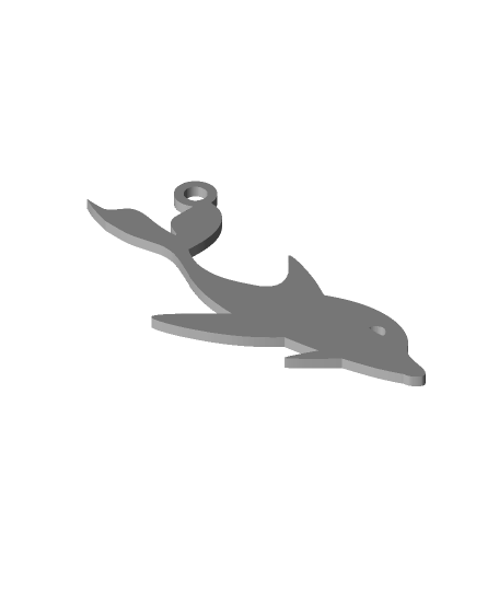 dauphin gareth7562 animaux 3D print model - Mito3D