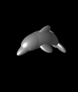 dauphin nt animaux 3d modèle nicolastokotu 3d print model - Mito3D