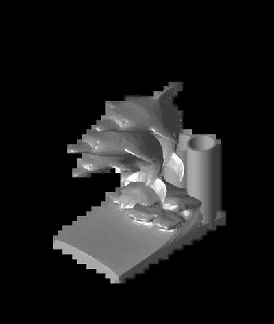 golfinho escritório enfeite 3d by jex7 on 3d print model - Mito3D