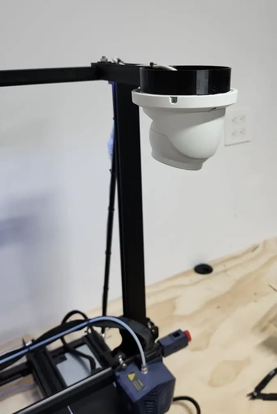 dome camera mount anycubic kobra max - 3d by spekerdude on thangs 3d print model - Mito3D