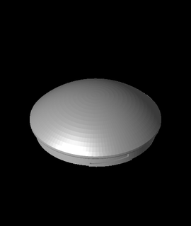 kubbe ışık 3d model eb teşekkürler 3d print model - Mito3D