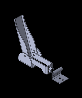 door clampsldprt 3d model mohamed elnagar thangs 3d print model - Mito3D