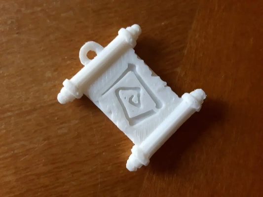 dota 2 tp scroll keychain - 3d by roninmeyneth on thangs 3d print model - Mito3D