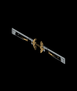 doble afilado espada Gourav solanki letras entretenimiento 3d print model - Mito3D