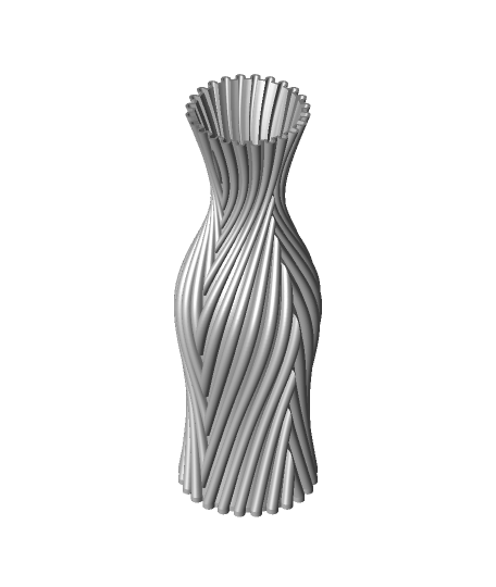 doppelt Spiegel Spiral Vase 3d Modell fhogphil danke 3D print model - Mito3D