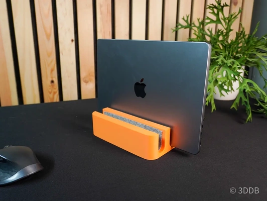doppelt vertikale laptop stand 3d by designbros on danke 3d print model - Mito3D
