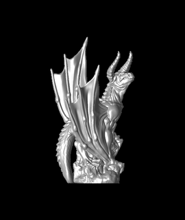 dragon - supportless printedobsession Arts & Entertainment 3d print model - Mito3D