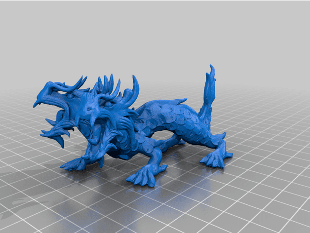 Dragão louco Scoopypez 3D print model - Mito3D