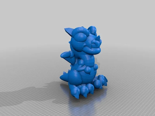 dragonling - 3d by mk4 expert on thangs 3d print model - Mito3D