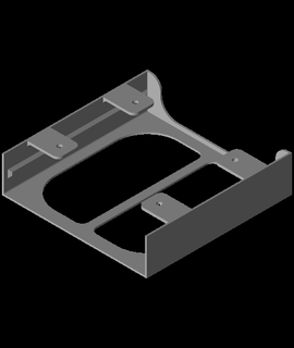 drawer holderstl 3d model max3ddesign thangs 3d print model - Mito3D
