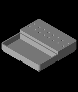 dremel bit titulaire soutien grillefinity rapide impression 3d print model - Mito3D