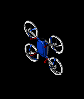 drone 3d modèle pleut 3d print model - Mito3D