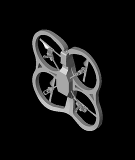 drone 3d modèle juankmed 3d print model - Mito3D