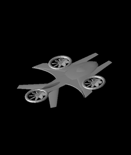 Drohne Flyer drahtlose Welten 3d print model - Mito3D