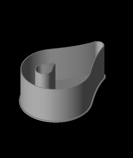 drop nestable box v1 3d print model - Mito3D