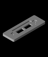 doble USB plato panel montar 3d modelo guisante gracias 3d print model - Mito3D