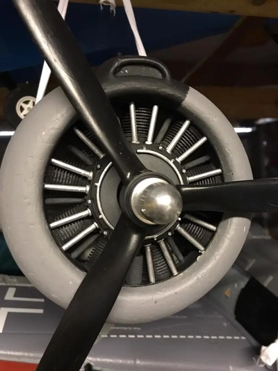 dummy 9 cylinder radial aero engine - 3d by airwavested on thangs 3d print model - Mito3D