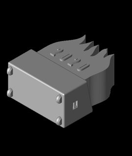 contenedor basura fuego 3d modelo mattymatts gracias 3d print model - Mito3D
