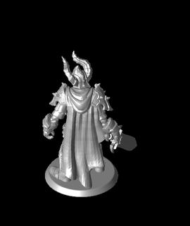 dungeonenemies ghostarmor basestl 3d print model - Mito3D