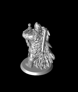 dungeons dragons character 3d print model - Mito3D