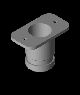 Dison mangueira conector 3d modelo 3d print model - Mito3D