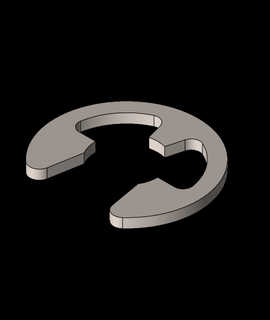 ring externo reteniendo anillo amsldprt 3d modelo gracias 3d print model - Mito3D