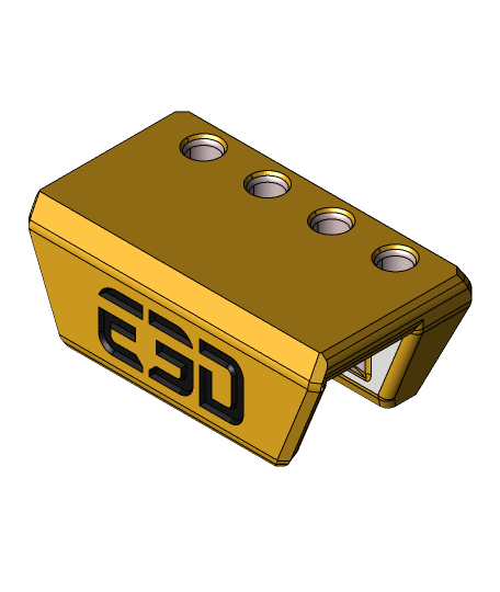 revo ugello estrusore titolare supporto 2020 estrusione dispositivi 3D print model - Mito3D