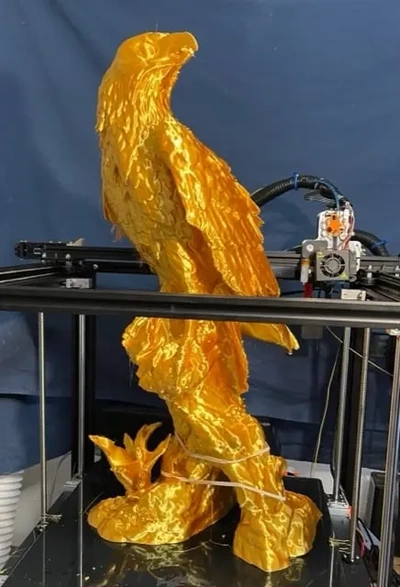 águia estátua 3d by milveretirou on 3d print model - Mito3D