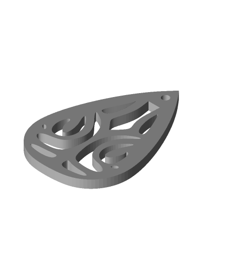earring alanooalan01 3D print model - Mito3D
