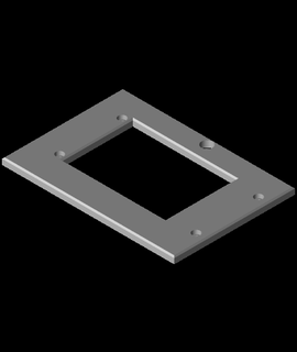 east3d gecko low-profile panel scre 3d model thangs 3d print model - Mito3D