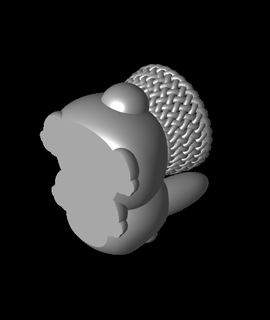 easter bunny basket built bot 3d print model - Mito3D