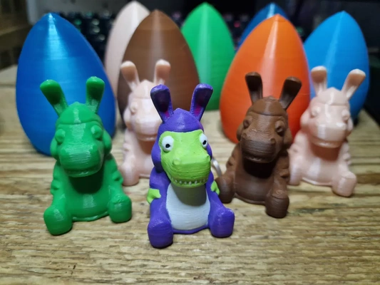 easter egg tiny diny - 3d by omsculpts on thangs people & society religion belief tiktok cute funny viral 3d print model - Mito3D