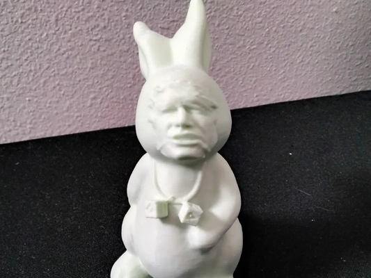 paskalya han karbonit tavşan zar 3d by babacan yaratıcı teşekkürler 3d print model - Mito3D