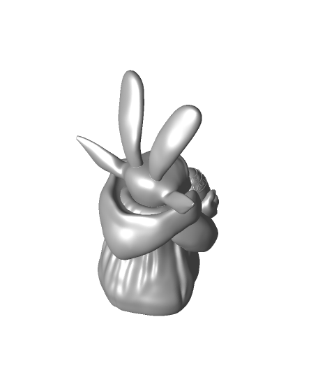 Pasqua yodastl 3d modello 3ddesigner grazie 3D print model - Mito3D
