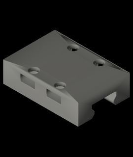 facile 3d printable mgn9 rail remettre ligne modèle 3d print model - Mito3D
