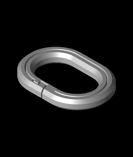 facile anneau séparation ovale no6stl printcipl4 3d print model - Mito3D