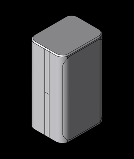 ec s140 blank shell 3d model kenar kasaları teşekkürler 3d print model - Mito3D