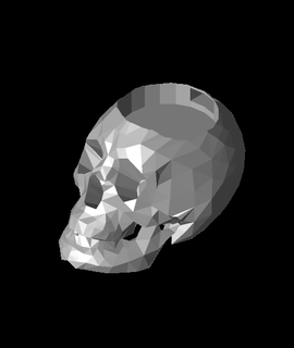 eco punto cranio titolare supporto 3d modello manasmore980 grazie 3d print model - Mito3D